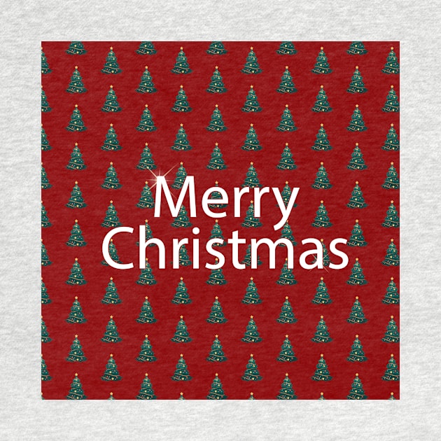 Merry Christmas | Christmas Trees Pattern by Humais